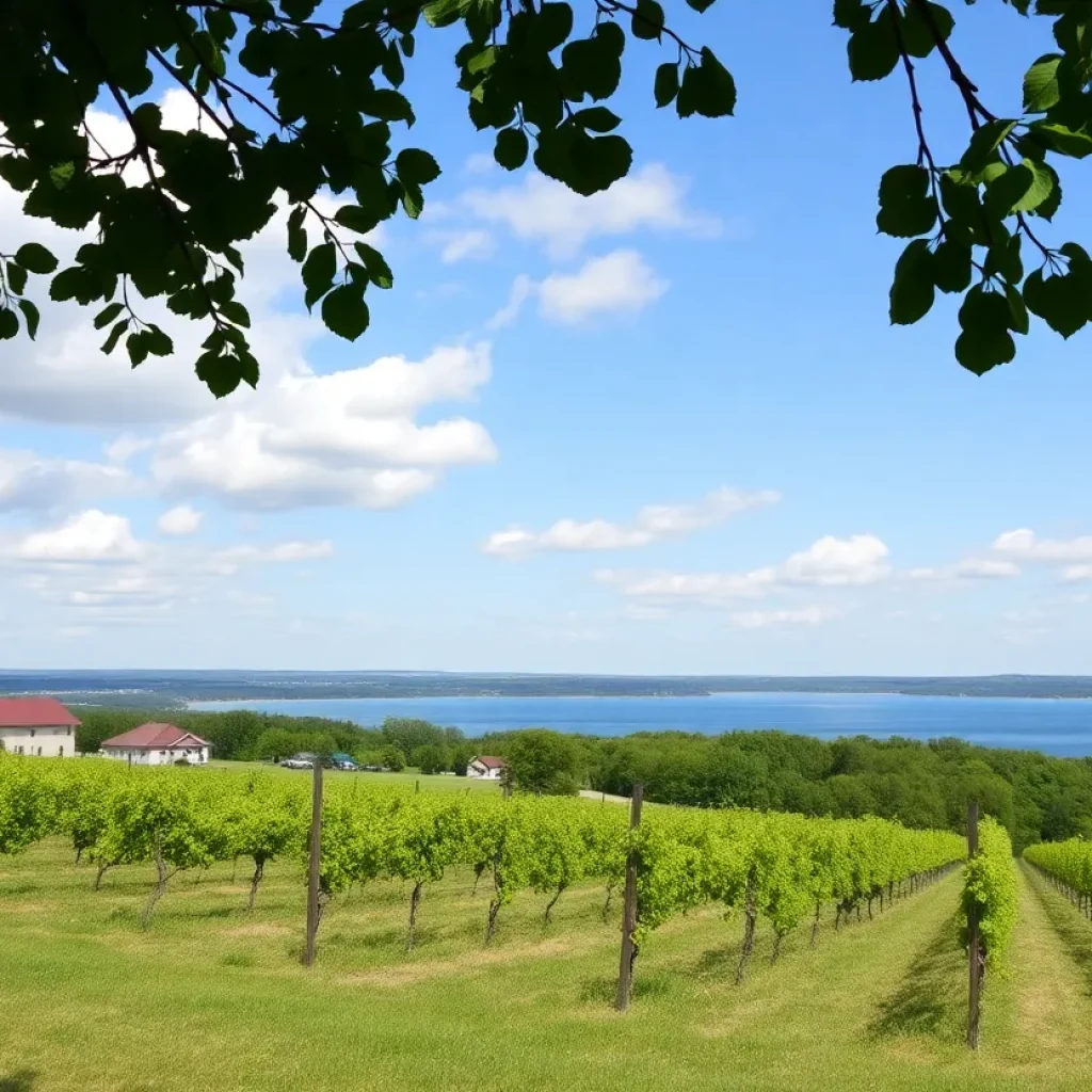 Scenic view of Michigan's quiet attractions away from tourist crowds.