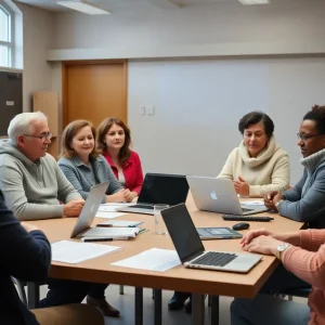 Community workshop on unemployment benefits