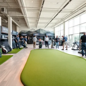 Exterior view of the new PGA Tour Superstore in Cherry Hill
