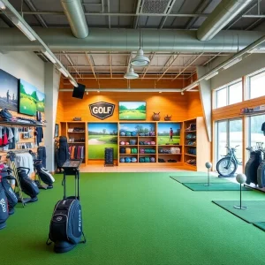 Exterior view of the PGA Tour Superstore in Cherry Hill