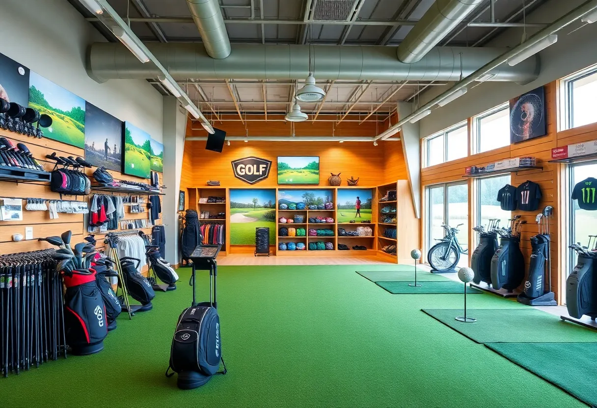 Exterior view of the PGA Tour Superstore in Cherry Hill