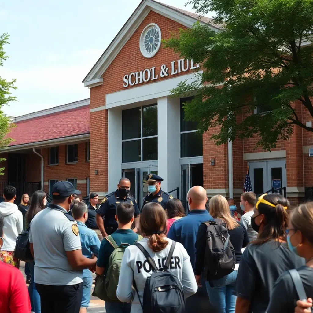 Increased security presence at school after stabbing