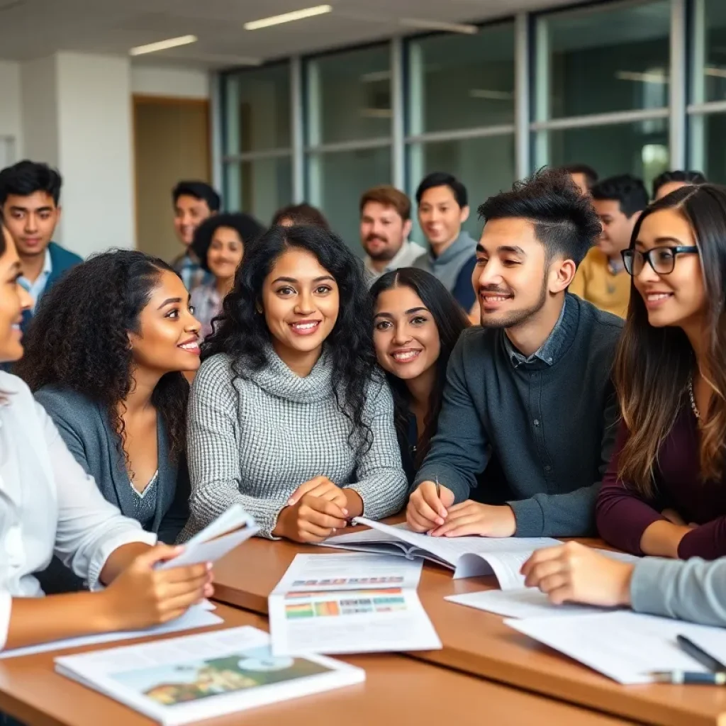 Students participating in real estate courses at the University of Detroit Mercy.