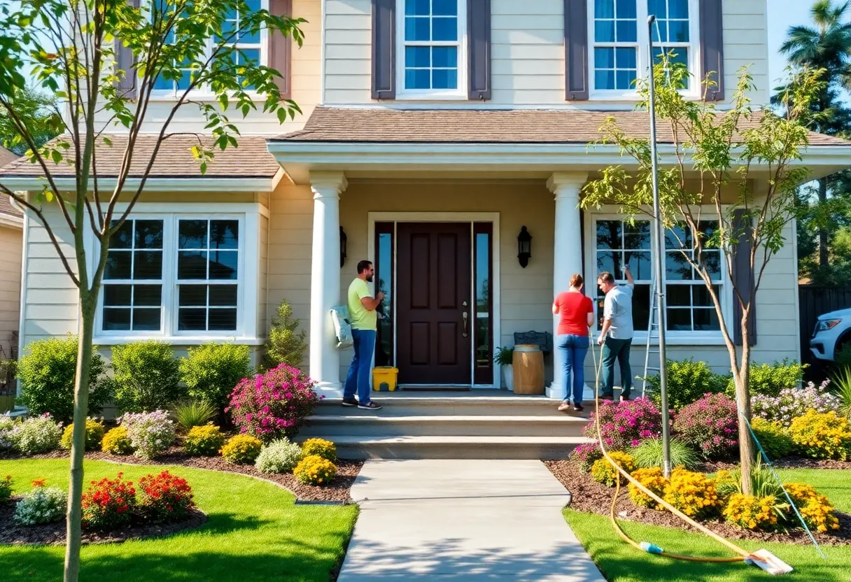 Home renovation painting project in Greater Seattle