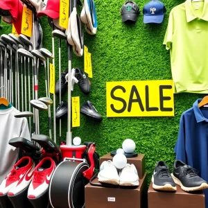 A variety of golf gear and accessories available for discount during Amazon Prime Day 2025.