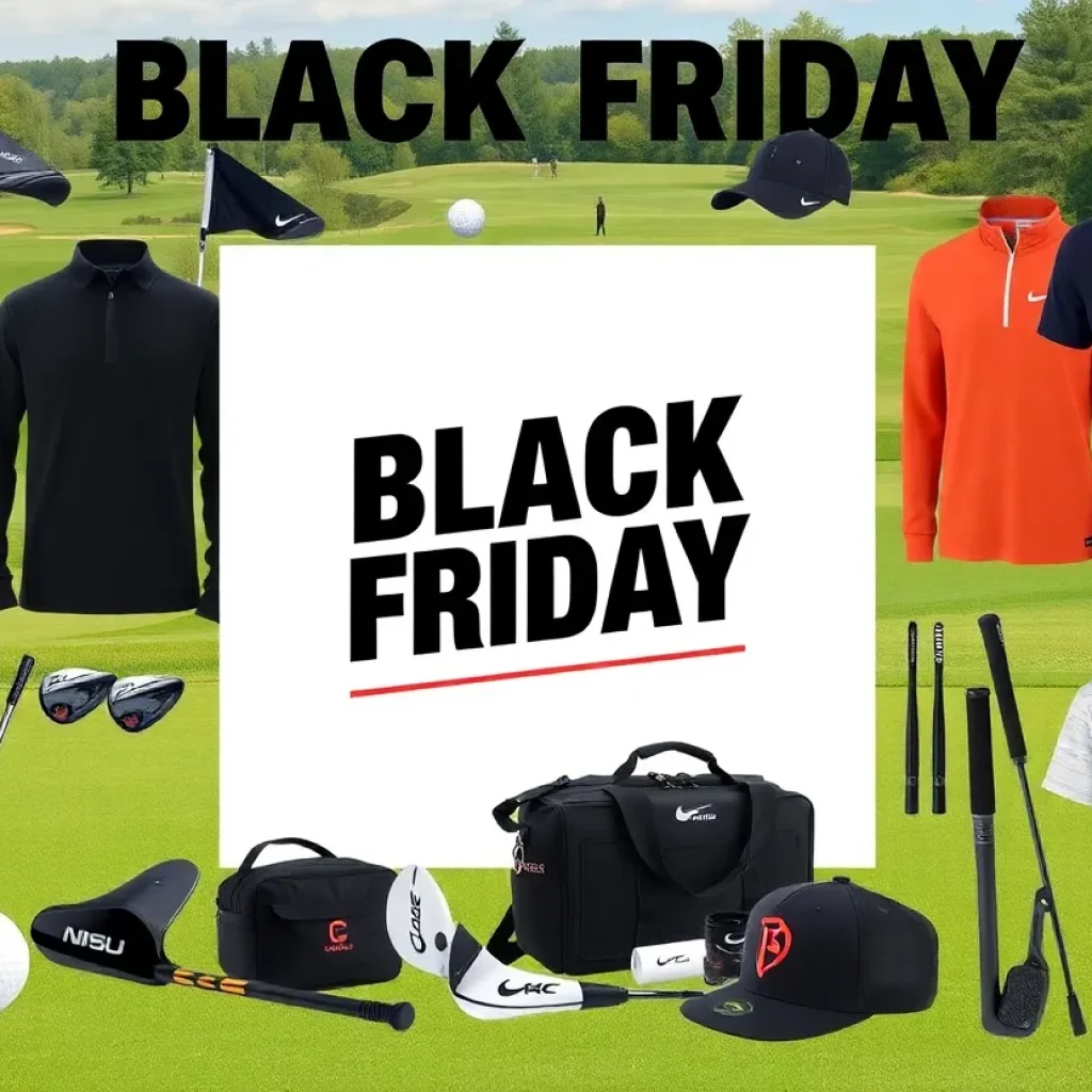 Variety of discounted golf equipment and apparel