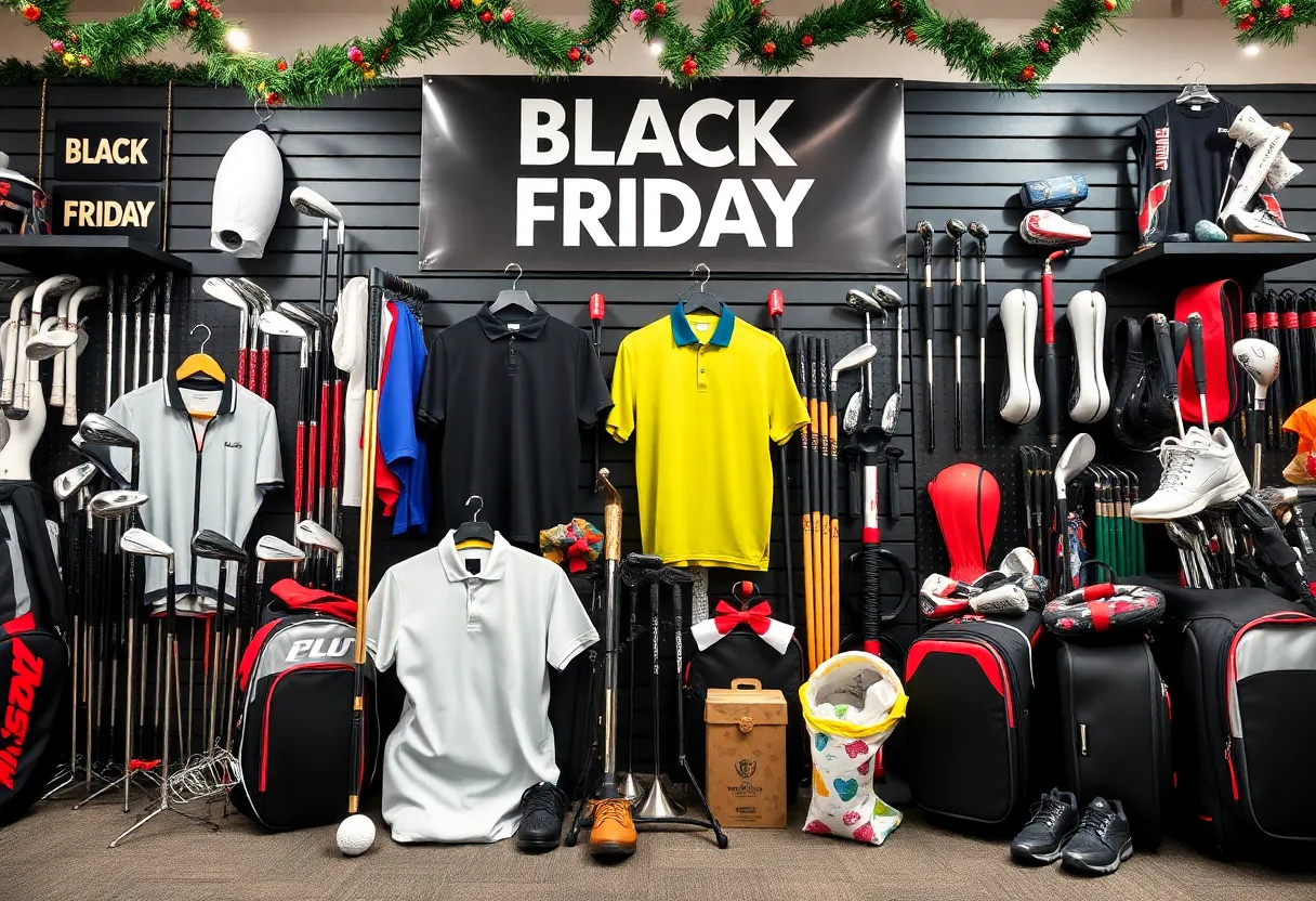Golf equipment on sale for Black Friday 2025