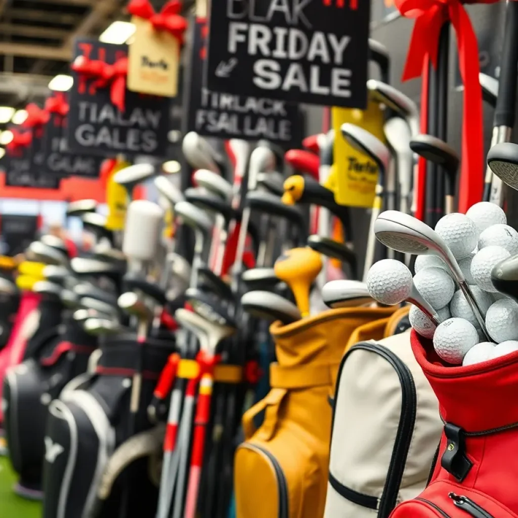Golf equipment on sale for Black Friday