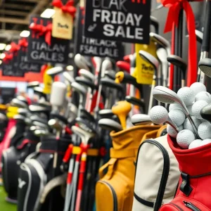Golf equipment on sale for Black Friday