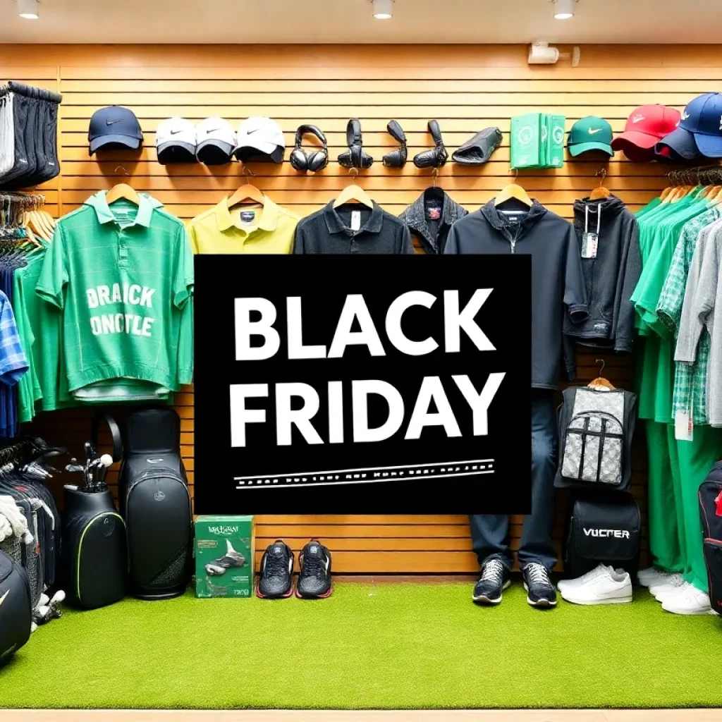 Golf gear and apparel on sale for Black Friday