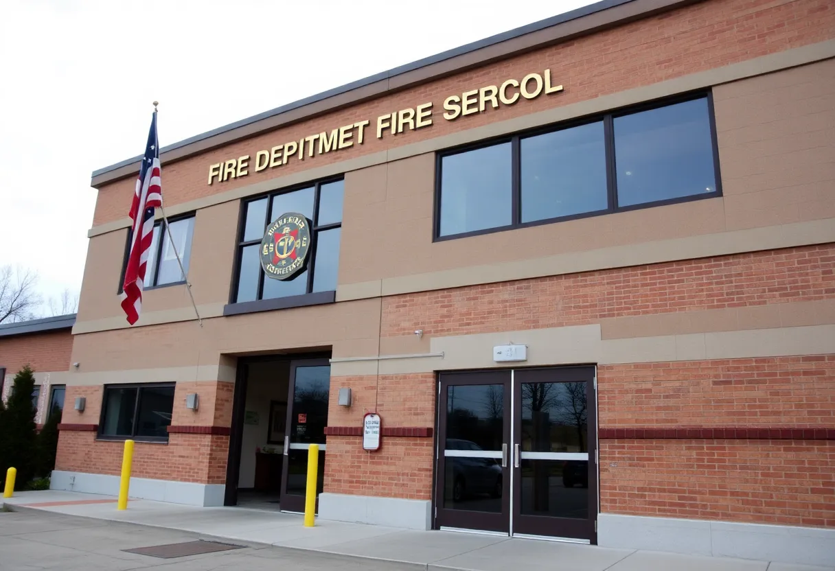 Exterior view of the Detroit Fire Department building illustrating accountability.