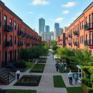 New housing developments in Detroit emphasizing community and affordability