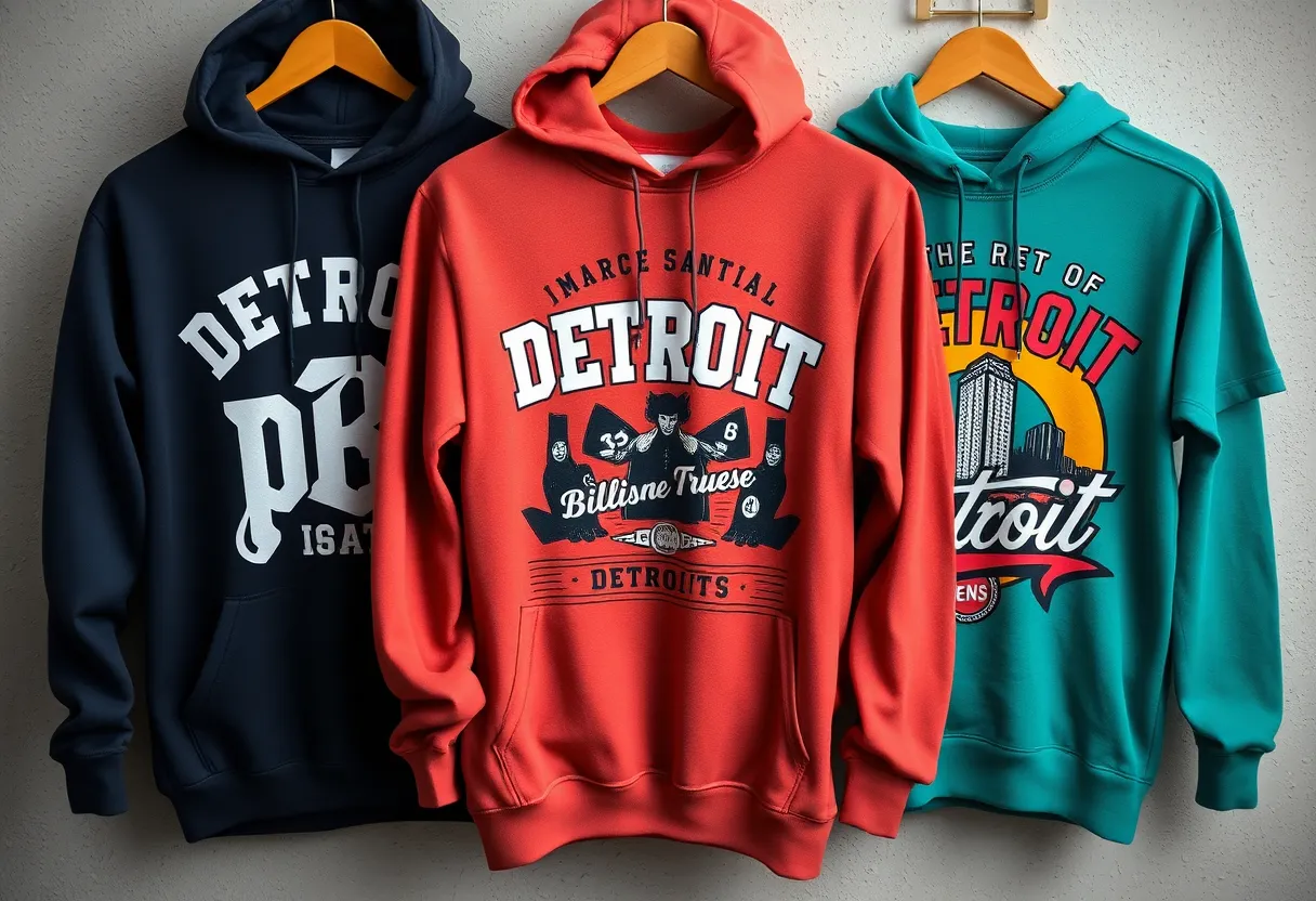Exclusive Detroit Lions merchandise collection with designs by Eminem