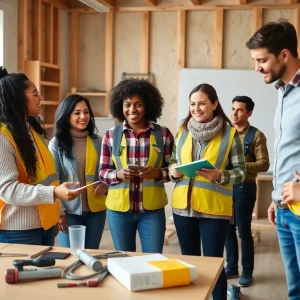 Participants engaged in energy efficiency training workshop