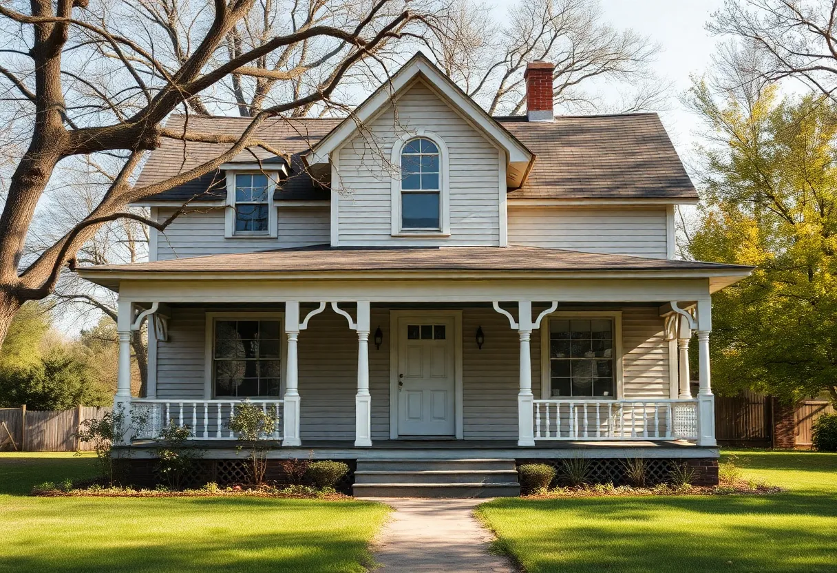 Historic house in Kansas needing renovation