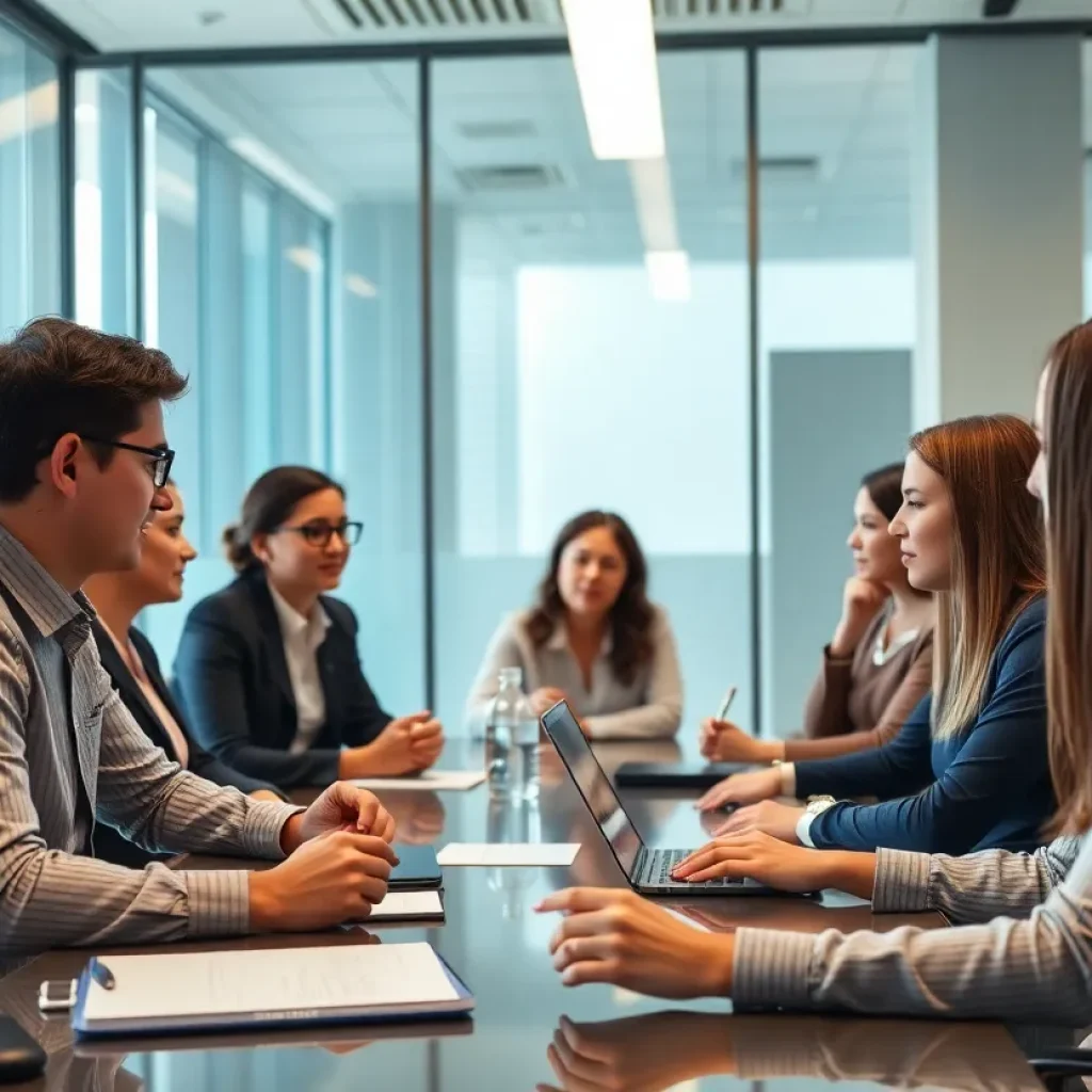 Technology professionals lobbying for education funding in Michigan