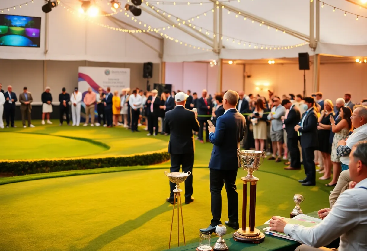 Ceremony for the 2025 Golf Course Awards