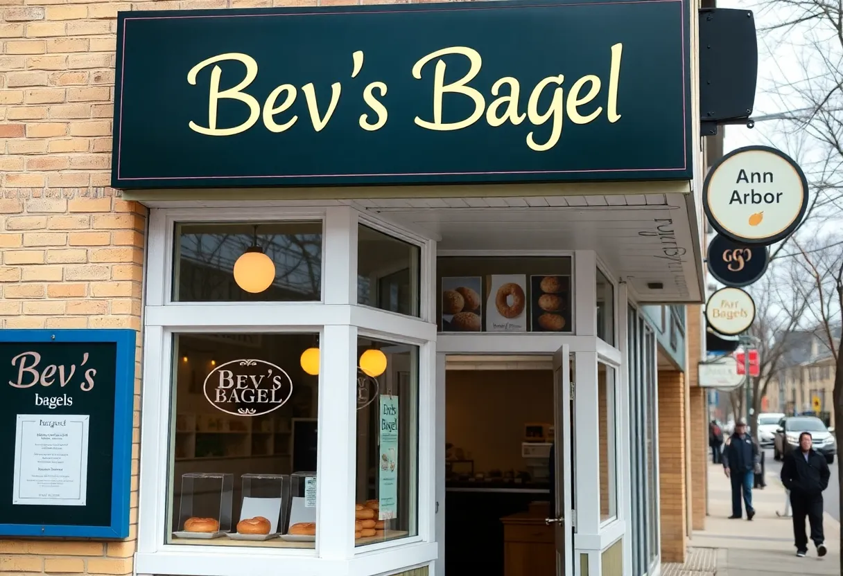 New location of Bev's Bagels in Ann Arbor