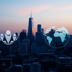 A skyline view of Detroit representing the impact of U.N. humanitarian assistance.