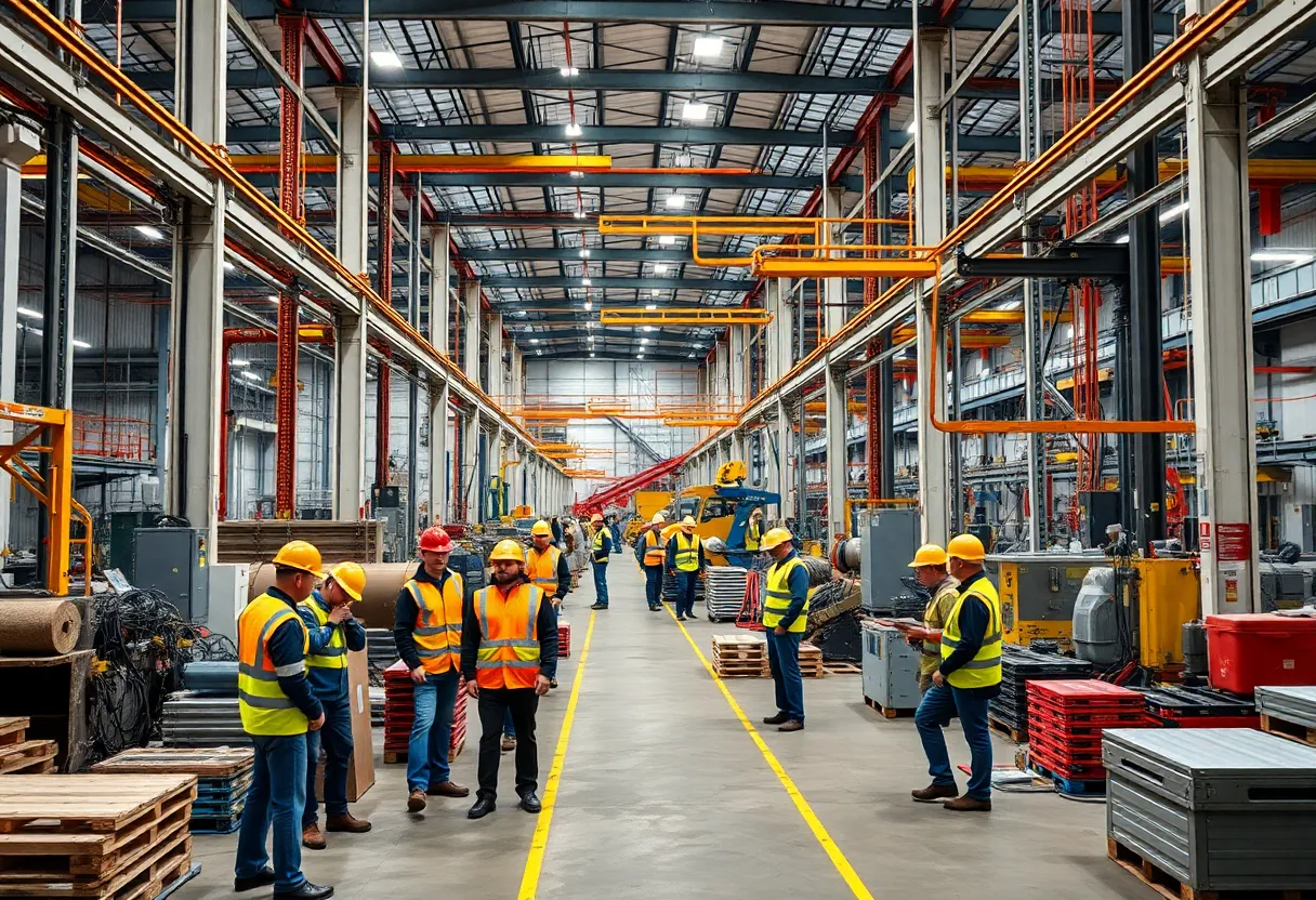 New manufacturing facility for Hemlock Semiconductor under construction