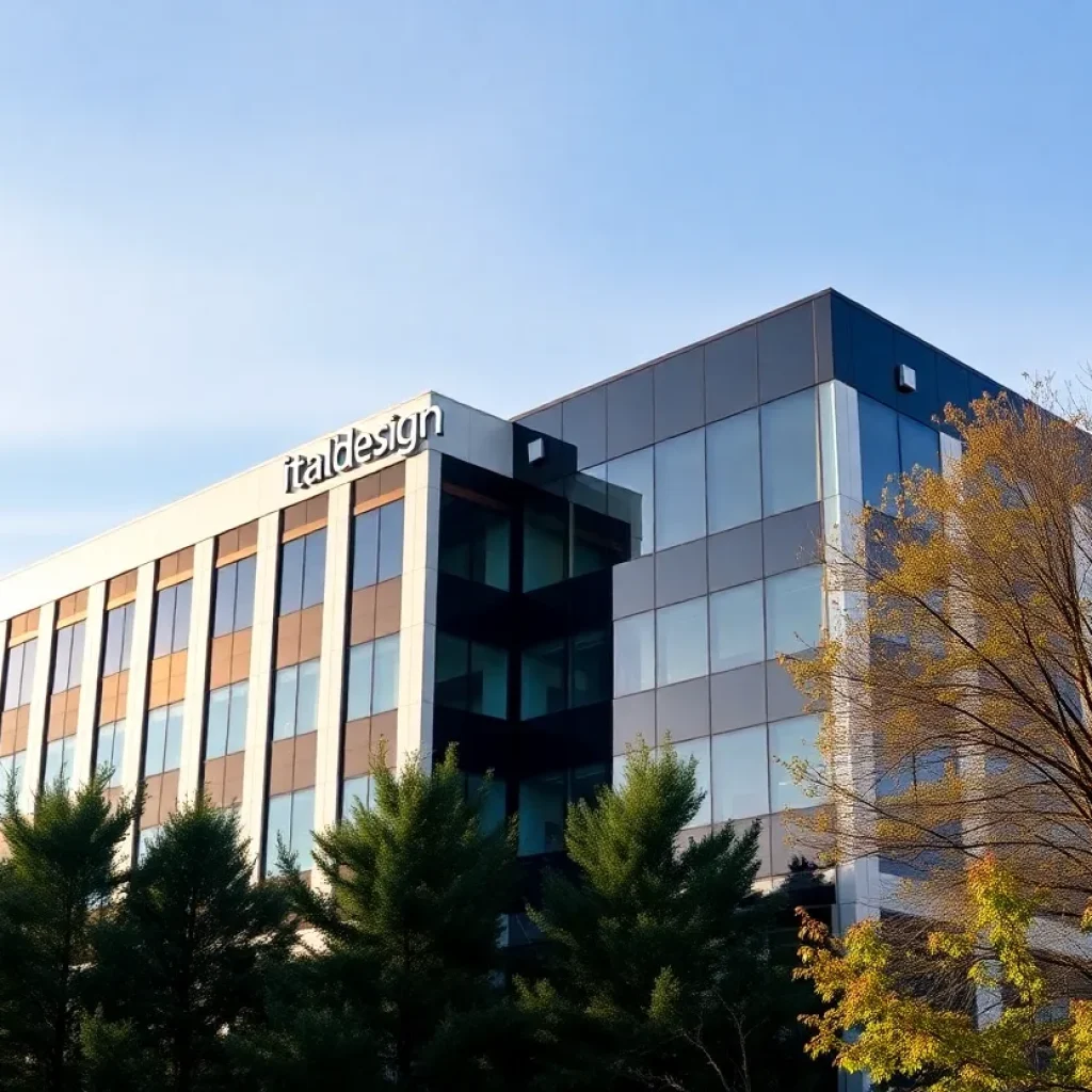 Italdesign USA headquarters building in Bloomfield Hills, Michigan