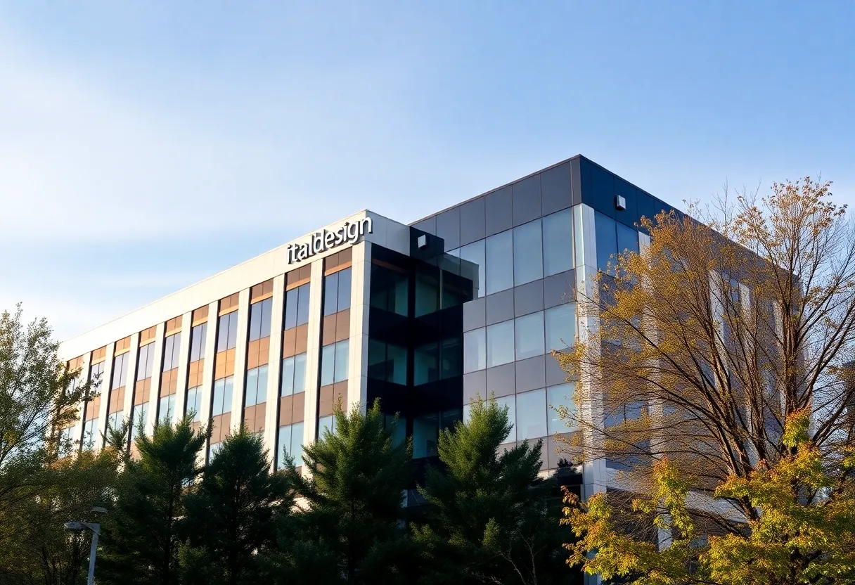 Italdesign USA headquarters building in Bloomfield Hills, Michigan