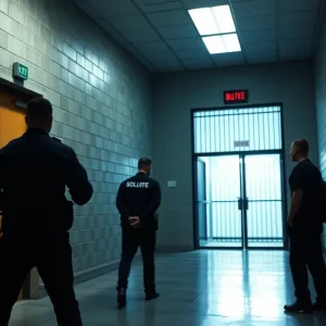 Overview of a Michigan correctional facility