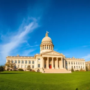 State Capitol building in Lansing, Michigan