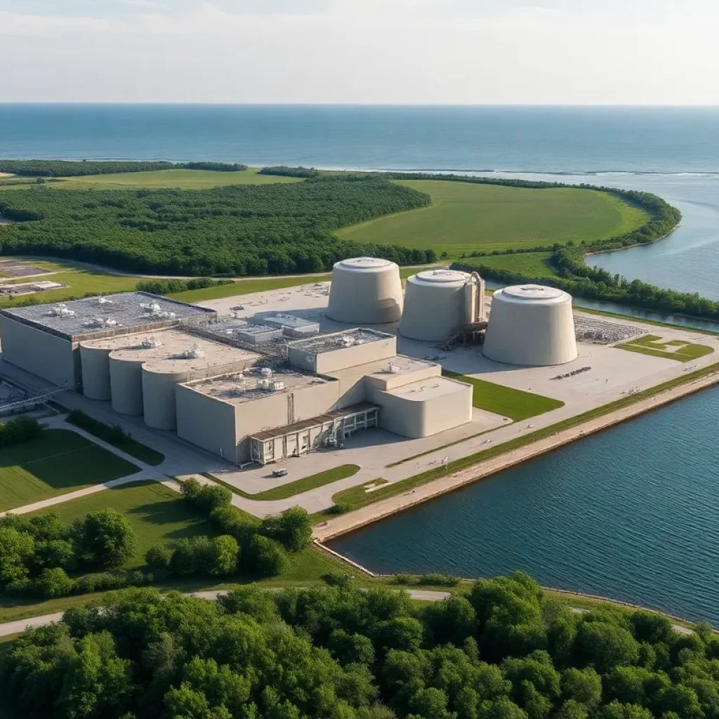 Palisades Nuclear Generating Station with small modular reactors