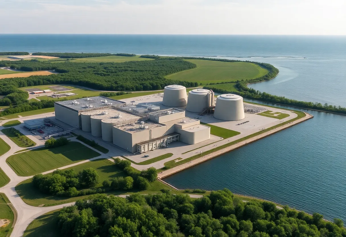 Palisades Nuclear Generating Station with small modular reactors