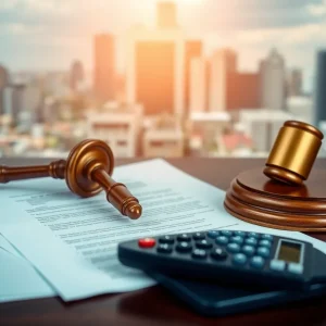 Gavel and legal documents symbolizing PPP loan misrepresentation case