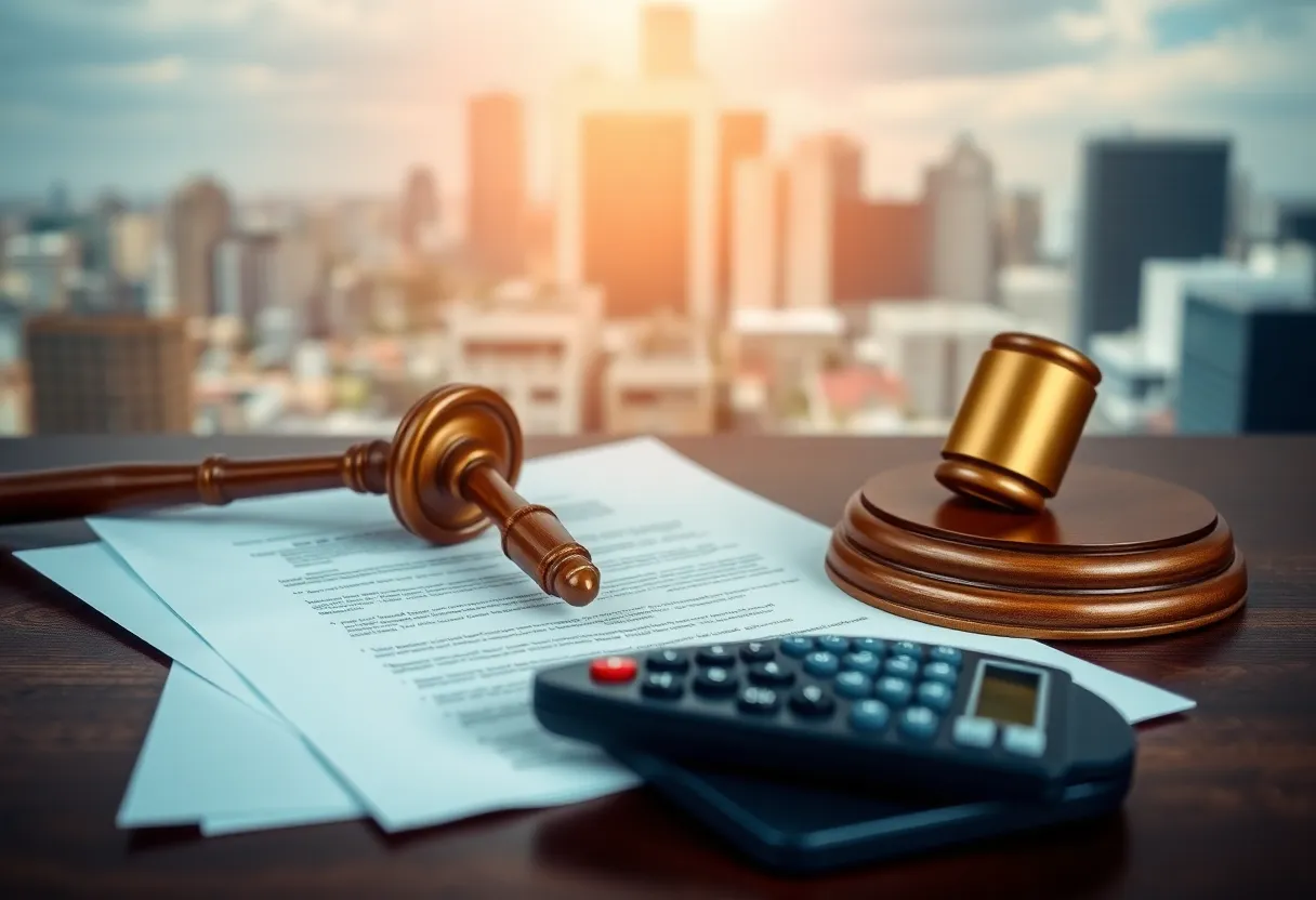 Gavel and legal documents symbolizing PPP loan misrepresentation case