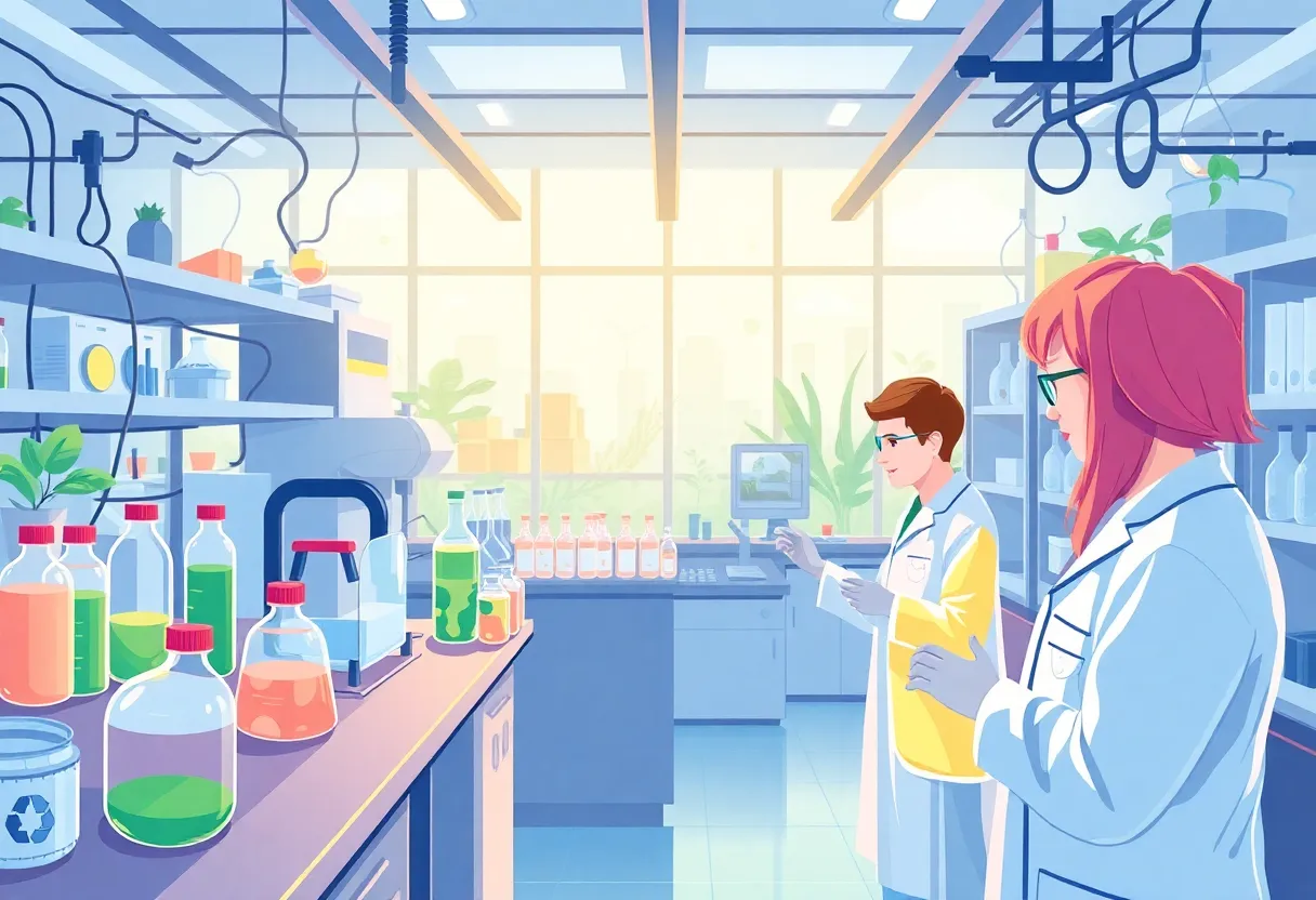 Researchers at Michigan State University developing recyclable plastic film