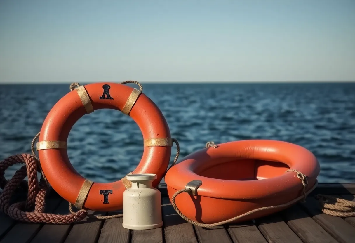 Historical artifacts from the SS Edmund Fitzgerald auction