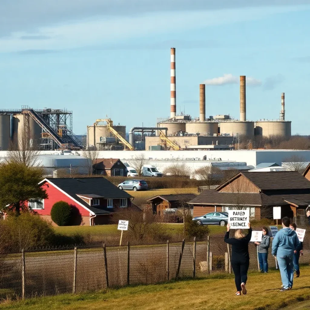 Community protests against US Ecology Detroit South facility
