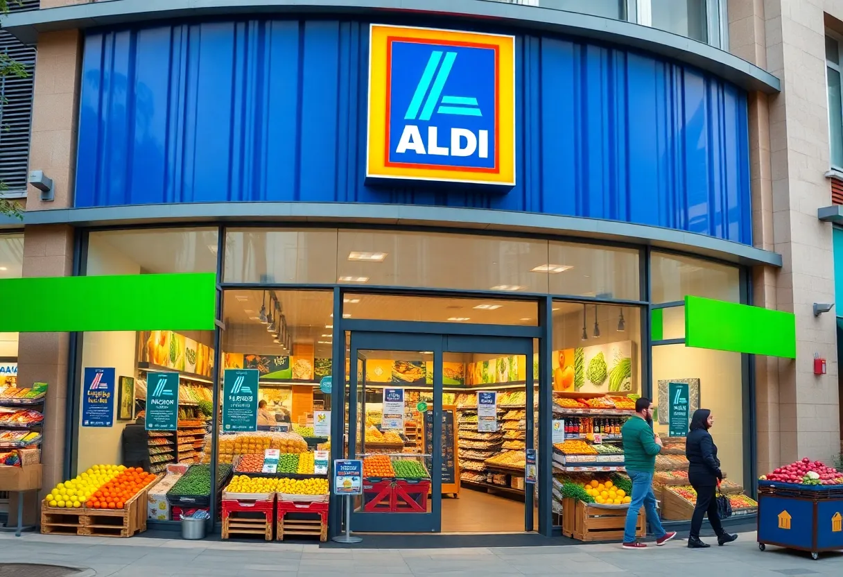 New Aldi grocery store opening in Southfield, Michigan