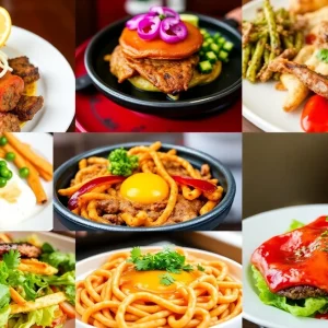 Diverse dishes from local restaurants participating in Ann Arbor Restaurant Week