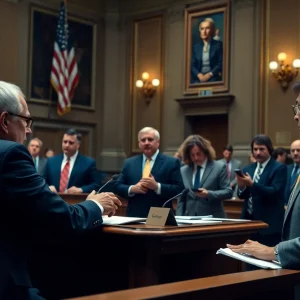 Lawmakers discussing government accountability