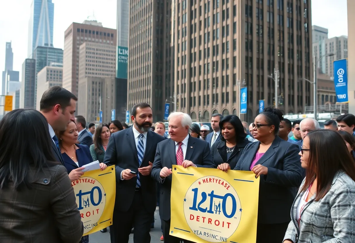 Celebration event of Detroit Regional Chamber's 100th anniversary