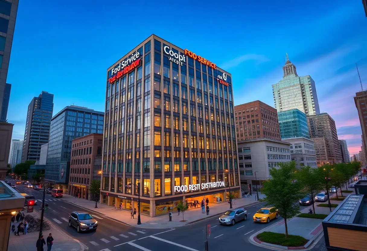 Cityscape of Grand Rapids, Michigan showcasing vibrant business environment