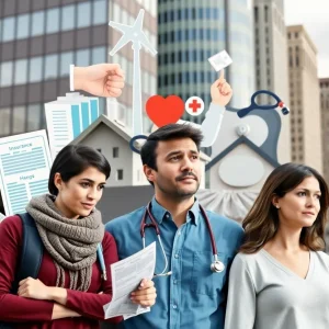 Visual representation of rising healthcare costs in Detroit.