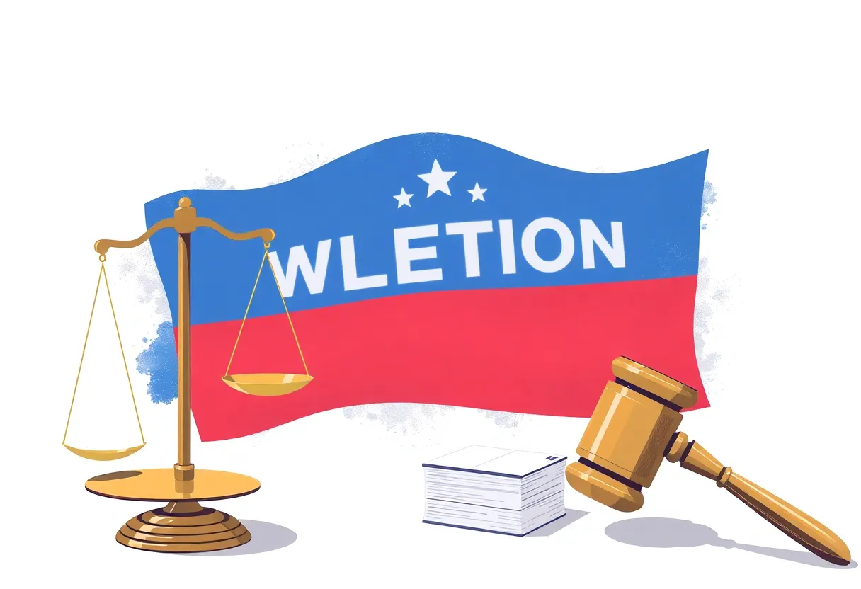 Symbolic representation of immigration laws and election integrity