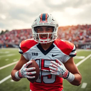 Football player in action on the field symbolizing transfer opportunities
