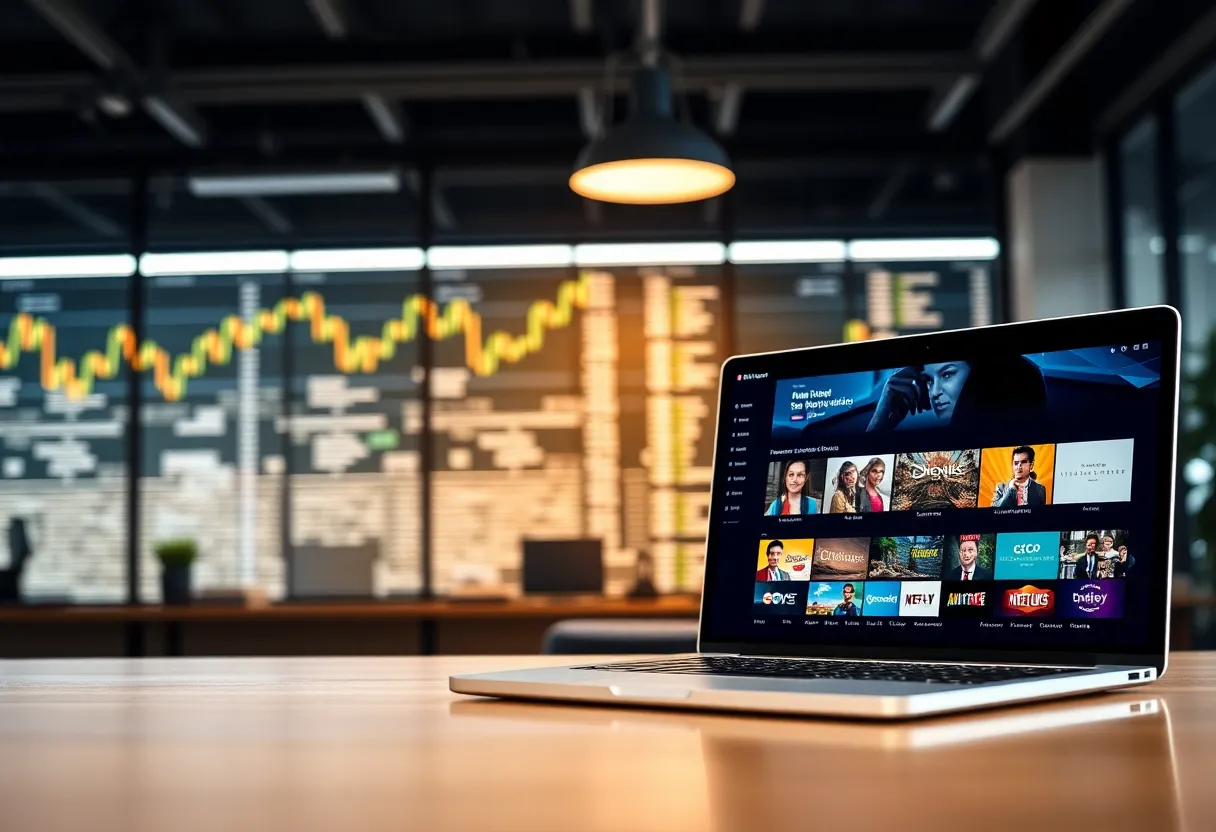 Financial analysis of Netflix's earnings report.