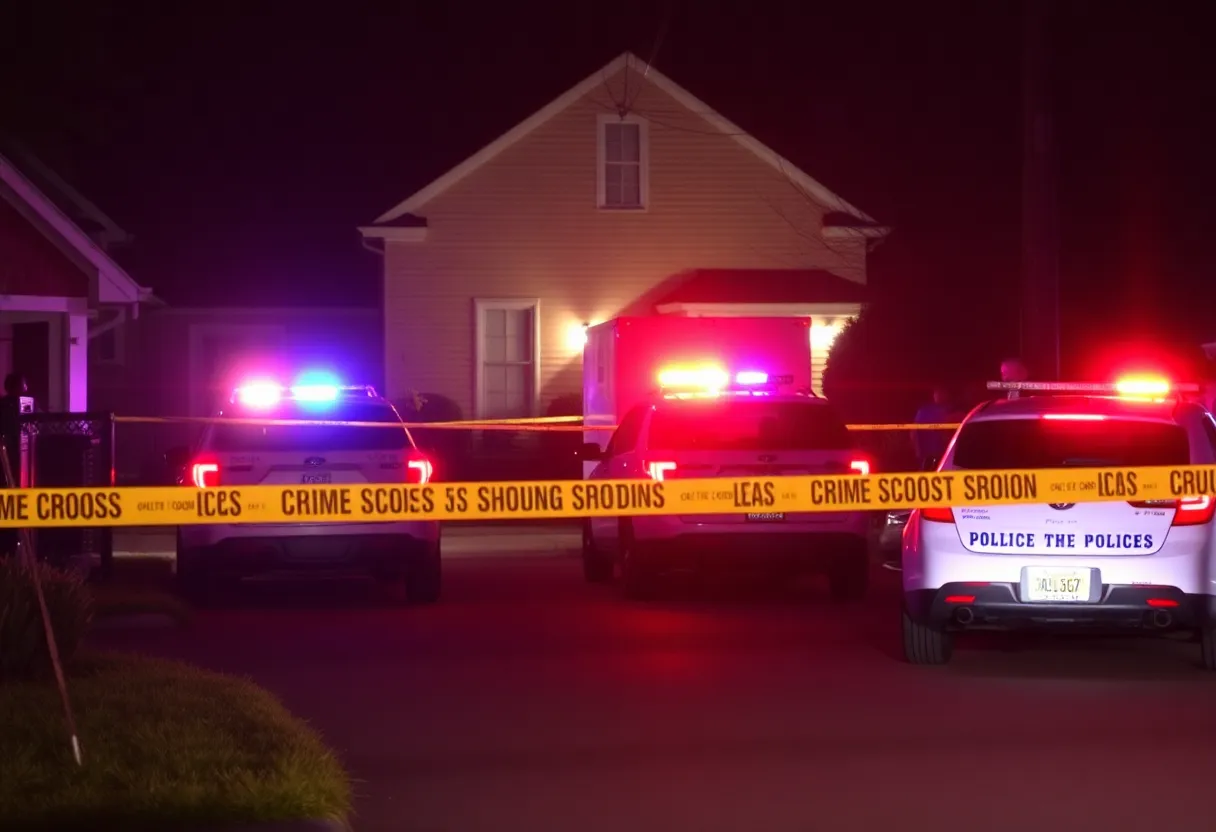 Police intervention at a house party shooting scene in Sterling Heights.