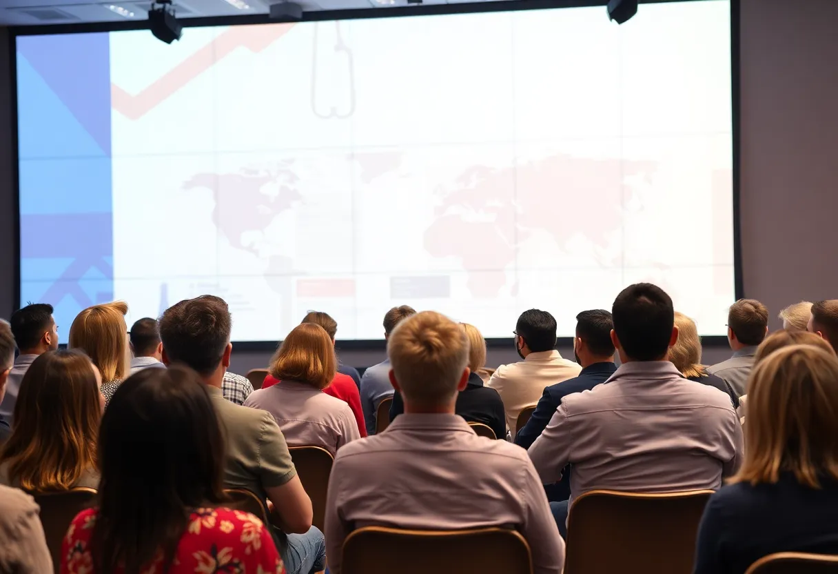 Virtual presentation focusing on healthcare history