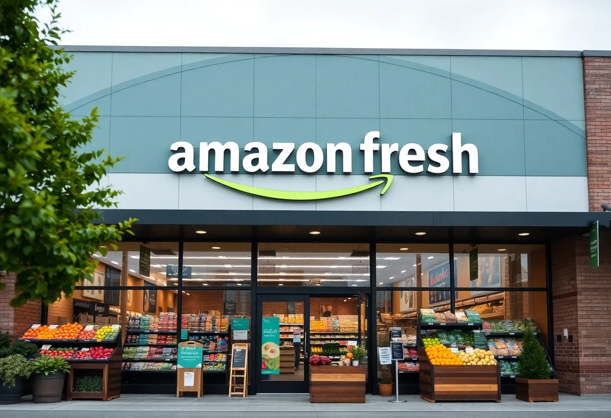 Amazon Fresh grocery store in Metro Detroit