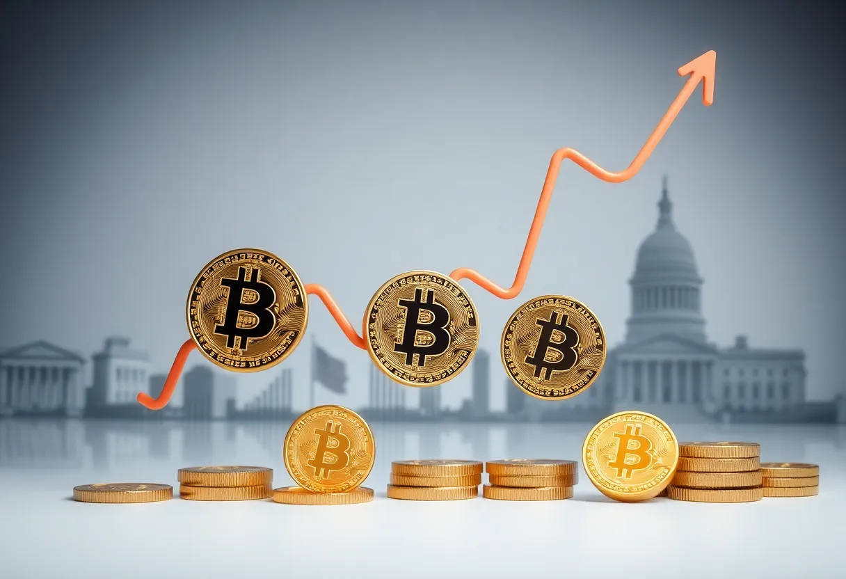 Illustration of Bitcoin's value decline