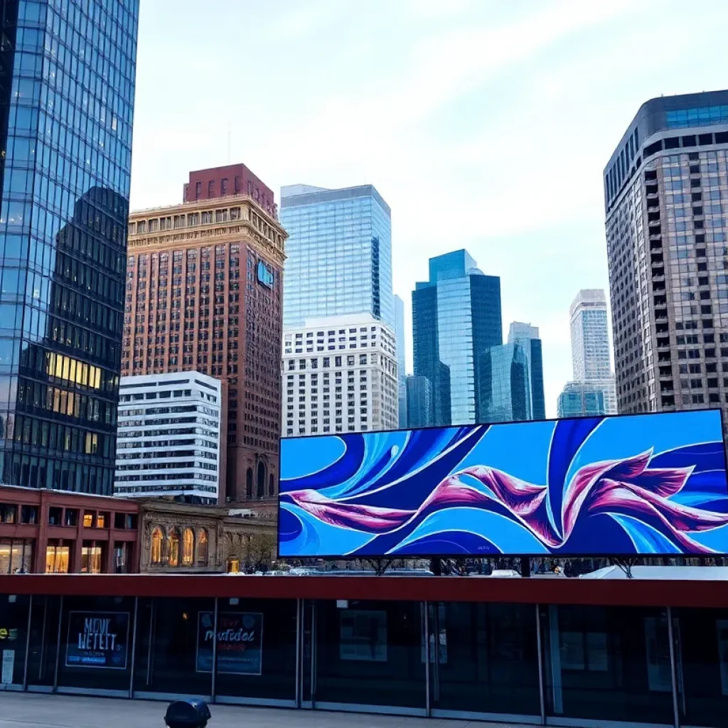 A view of downtown Detroit highlighting startup innovation