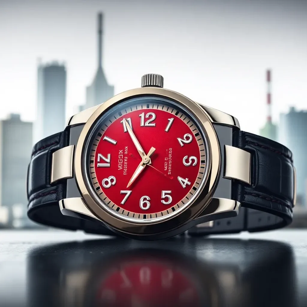 Limited-edition Hockeytown Runwell watch by Shinola